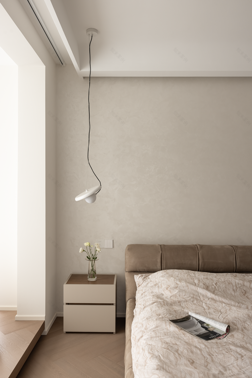 170㎡简约大平层,暖白原木的细腻优雅 | 深零设计-93