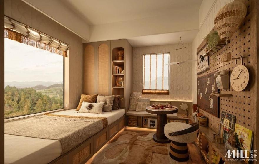 昆明万科·棠月东方28m²&143m²样板间丨中国昆明丨深圳市蜜尔室内艺术设计有限公司-31