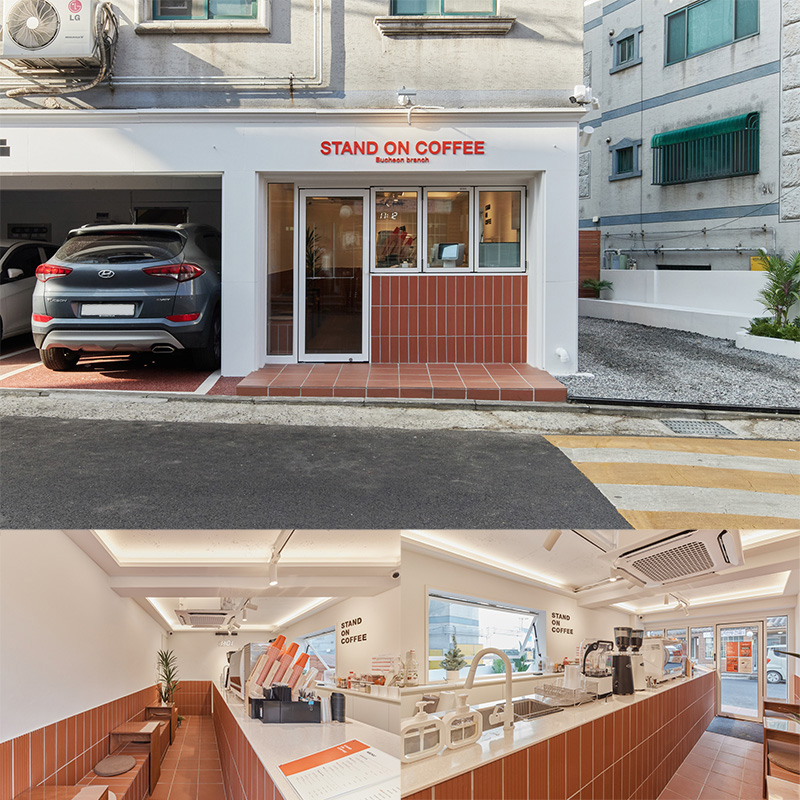 白色与木质，打造极简咖啡厅之美-1