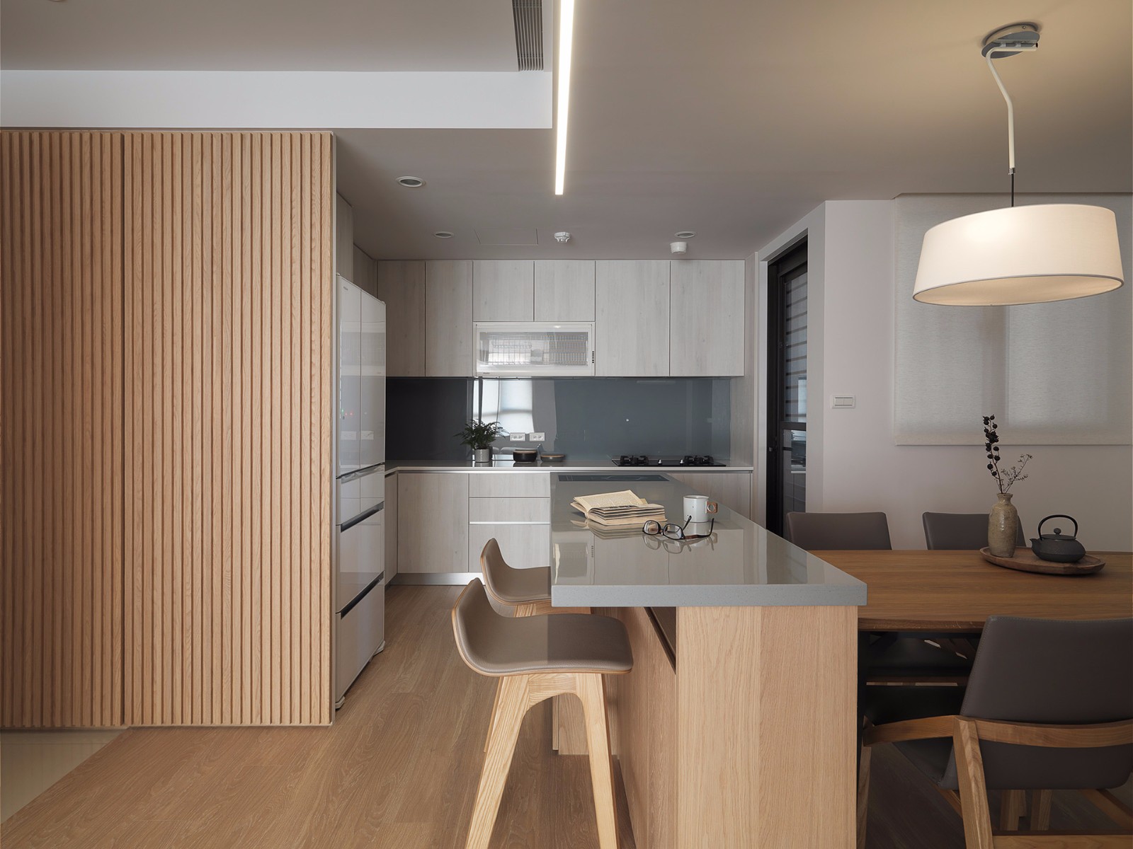 99㎡现代日式风住宅  日作设计-9