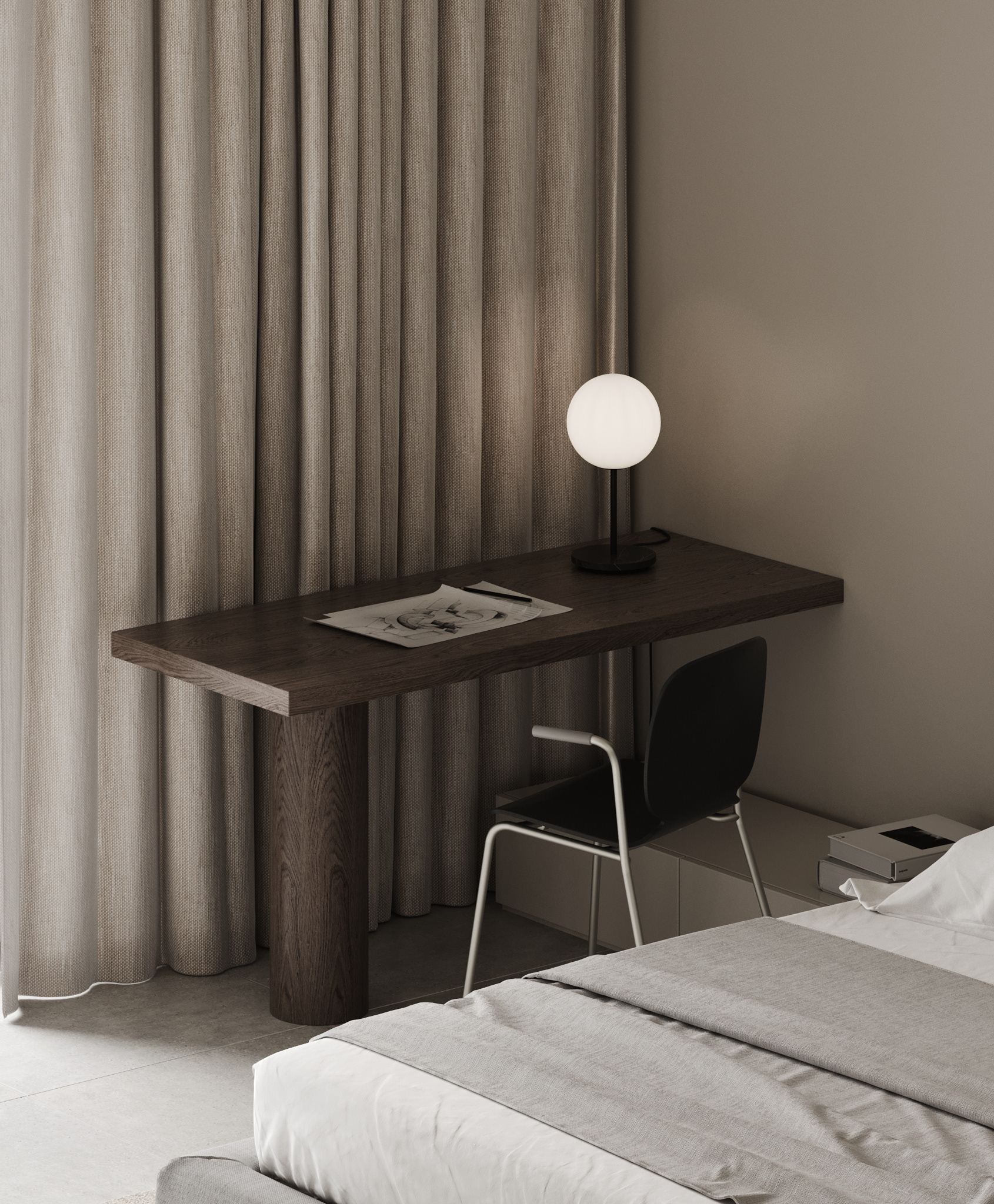 乌克兰50㎡小空间公寓设计-8