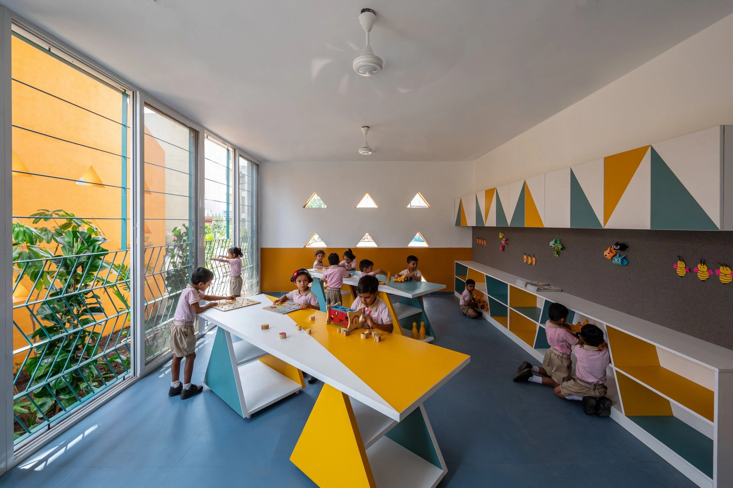 KLE Sanskruti 幼儿园丨印度丨Shreyas Patil Architects-18