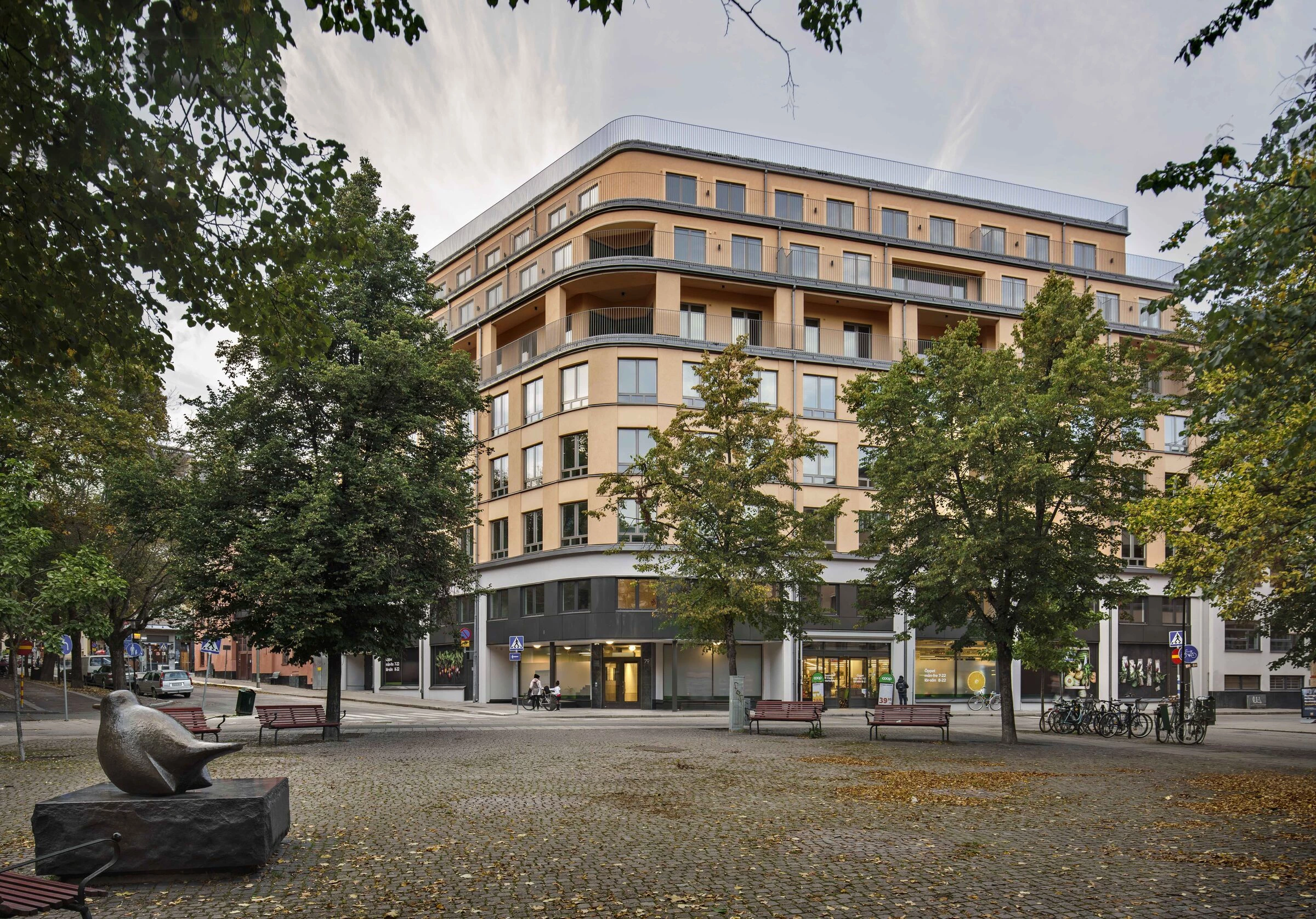 斯德哥尔摩 90 年代旧楼变身现代公寓大厦丨瑞典斯德哥尔摩丨Urban Couture Arkitekter-13