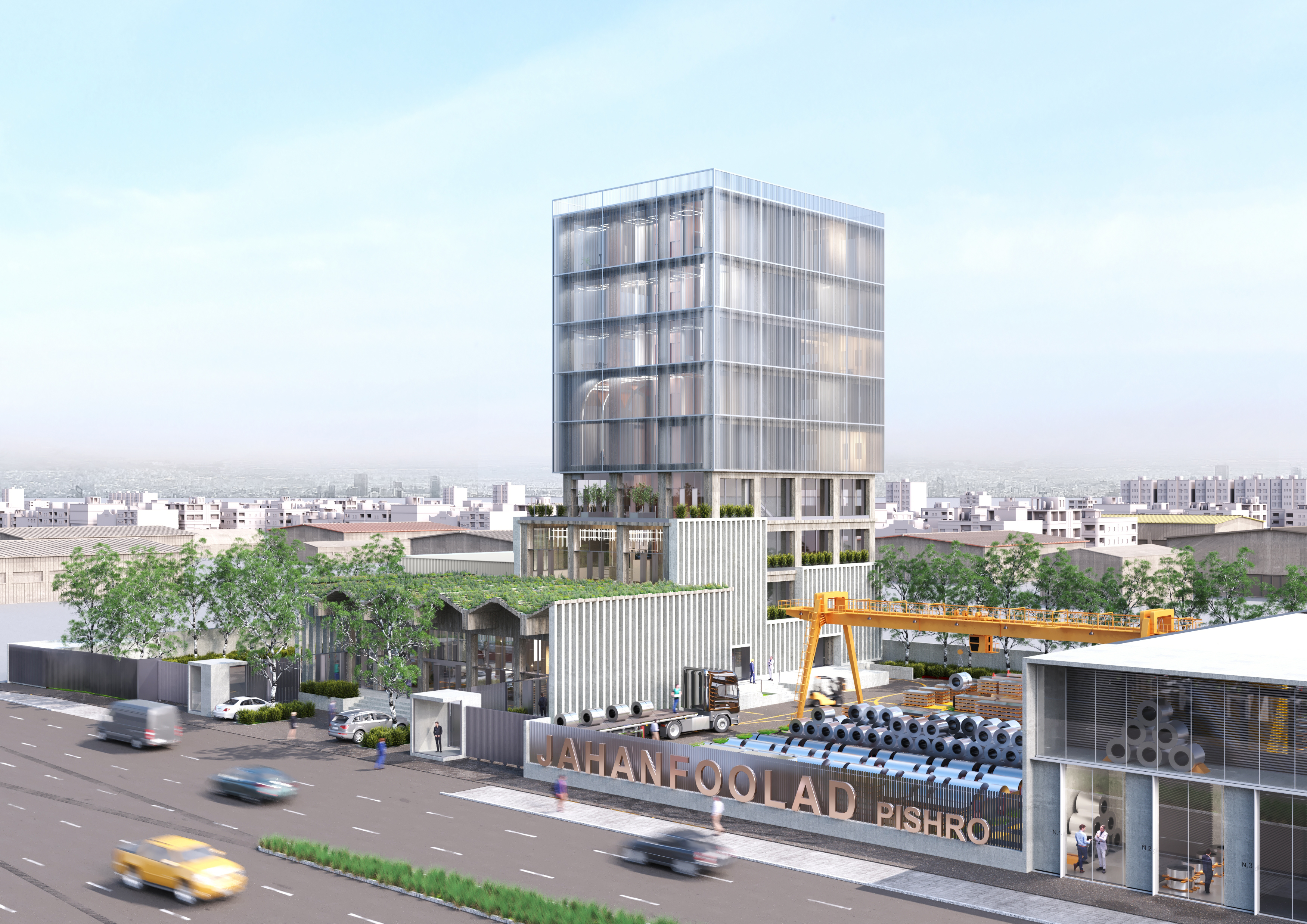 瑞士 50 年历史仓库重塑丨Ashrafi & Zad Design-8