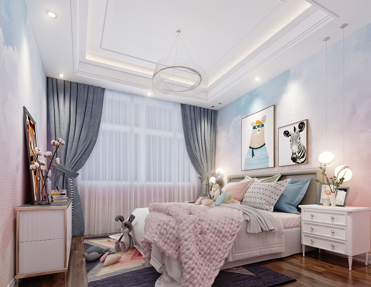 欧式奢华浪漫宜居空间设计-5