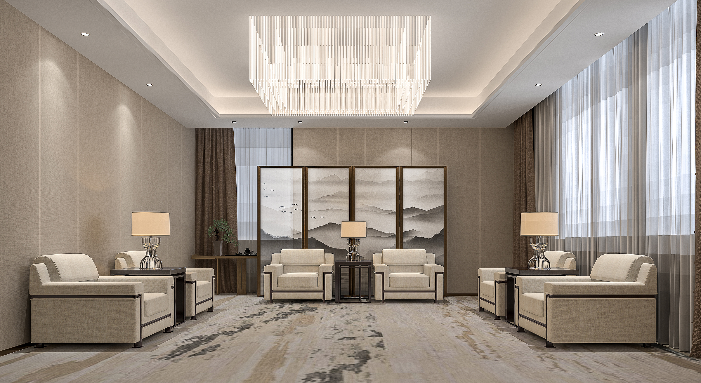 酒企办公室装修设计案例-6