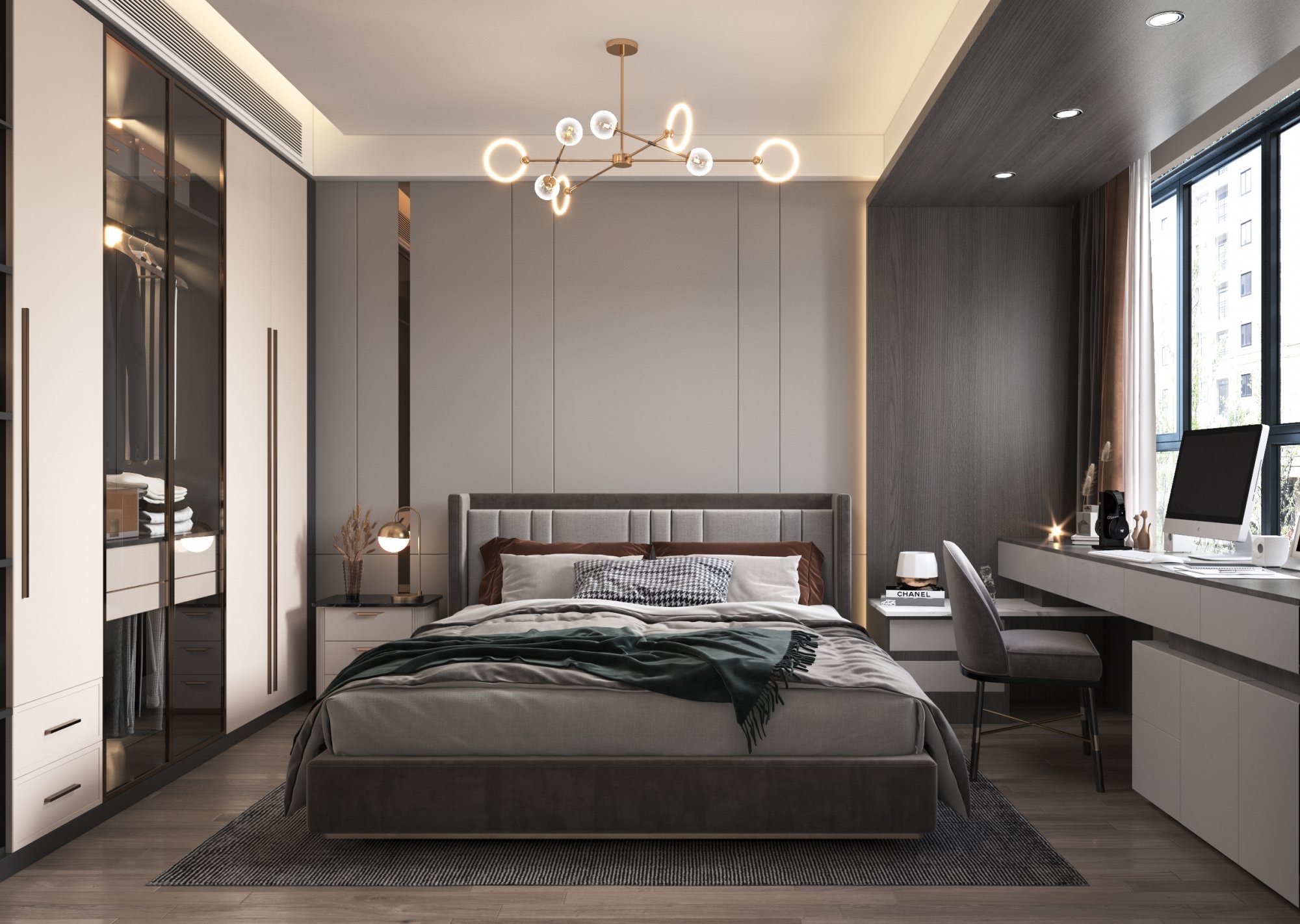 现代简约风，温馨舒适的空间艺术-9