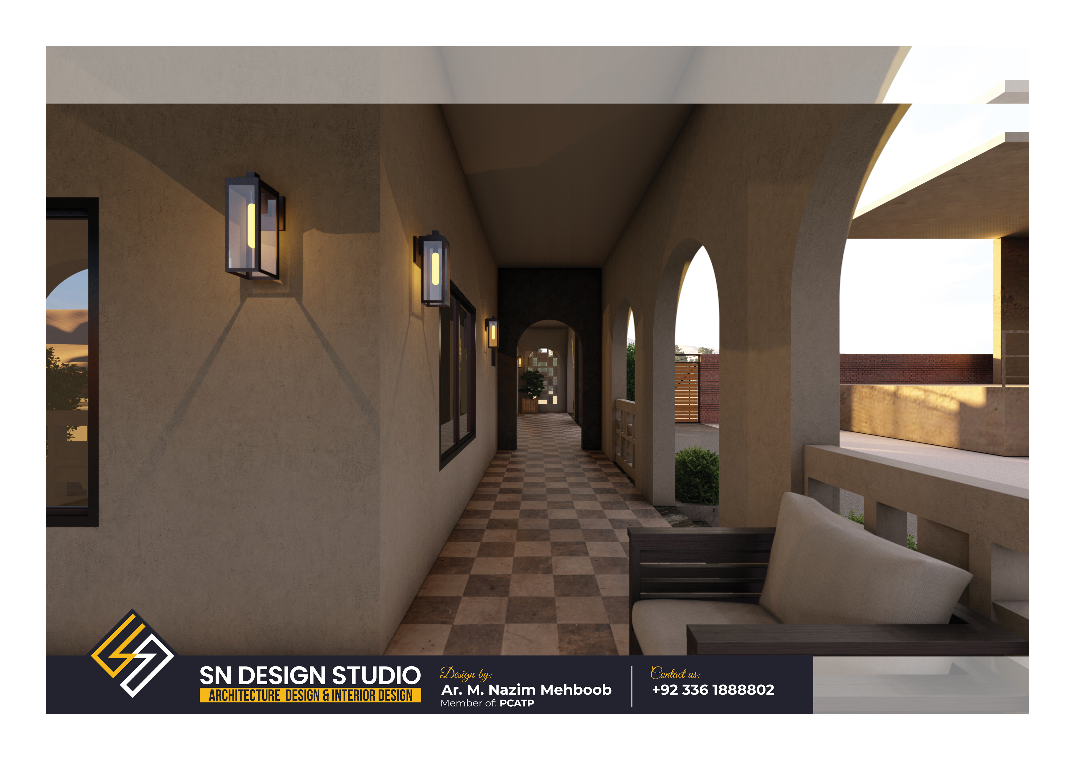 古典办公加居住丨巴基斯坦丨sndesignstudio-12