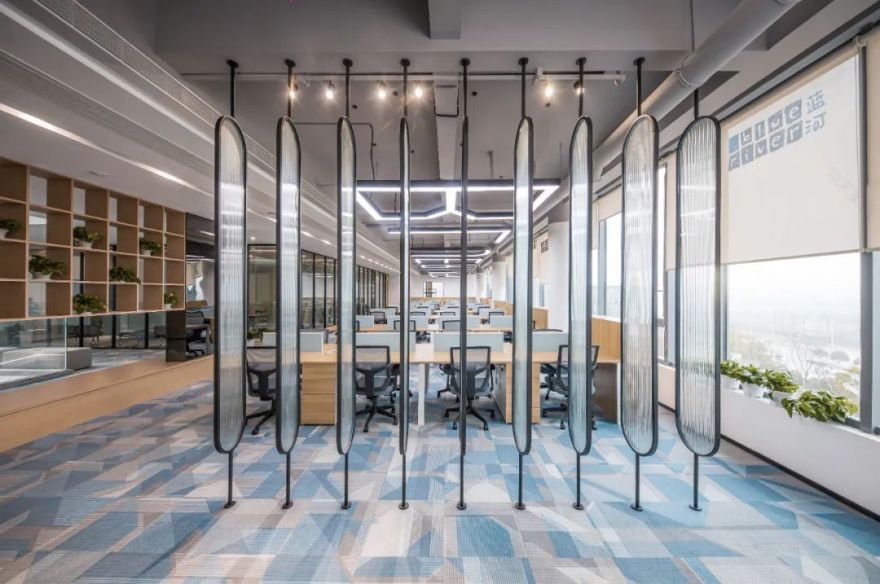 蓝河绵羊乳业集团办公室丨中国长沙丨周笙笙建筑装饰设计-23