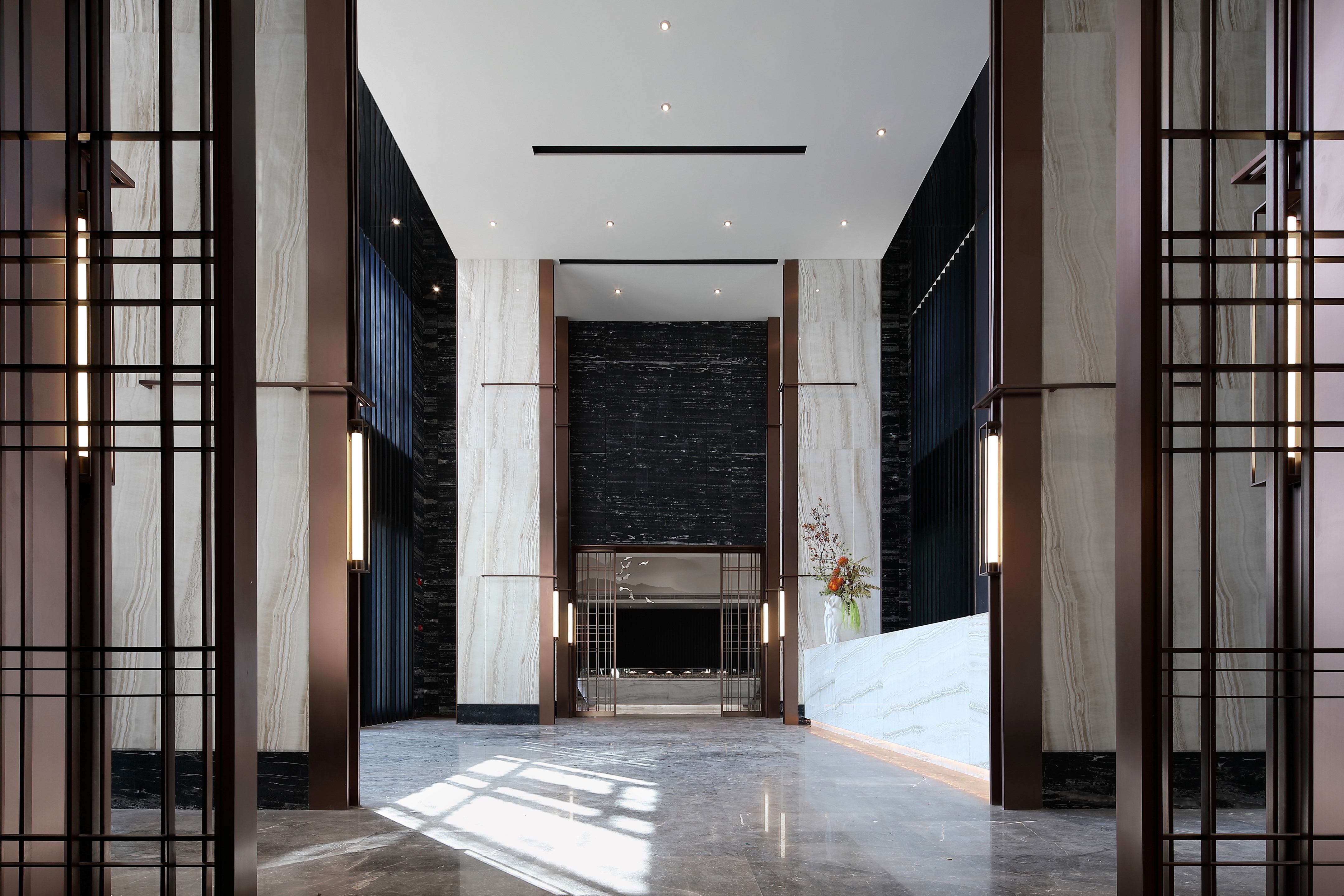 温润如玉，郑州宝龙珑玺售楼处设计-13