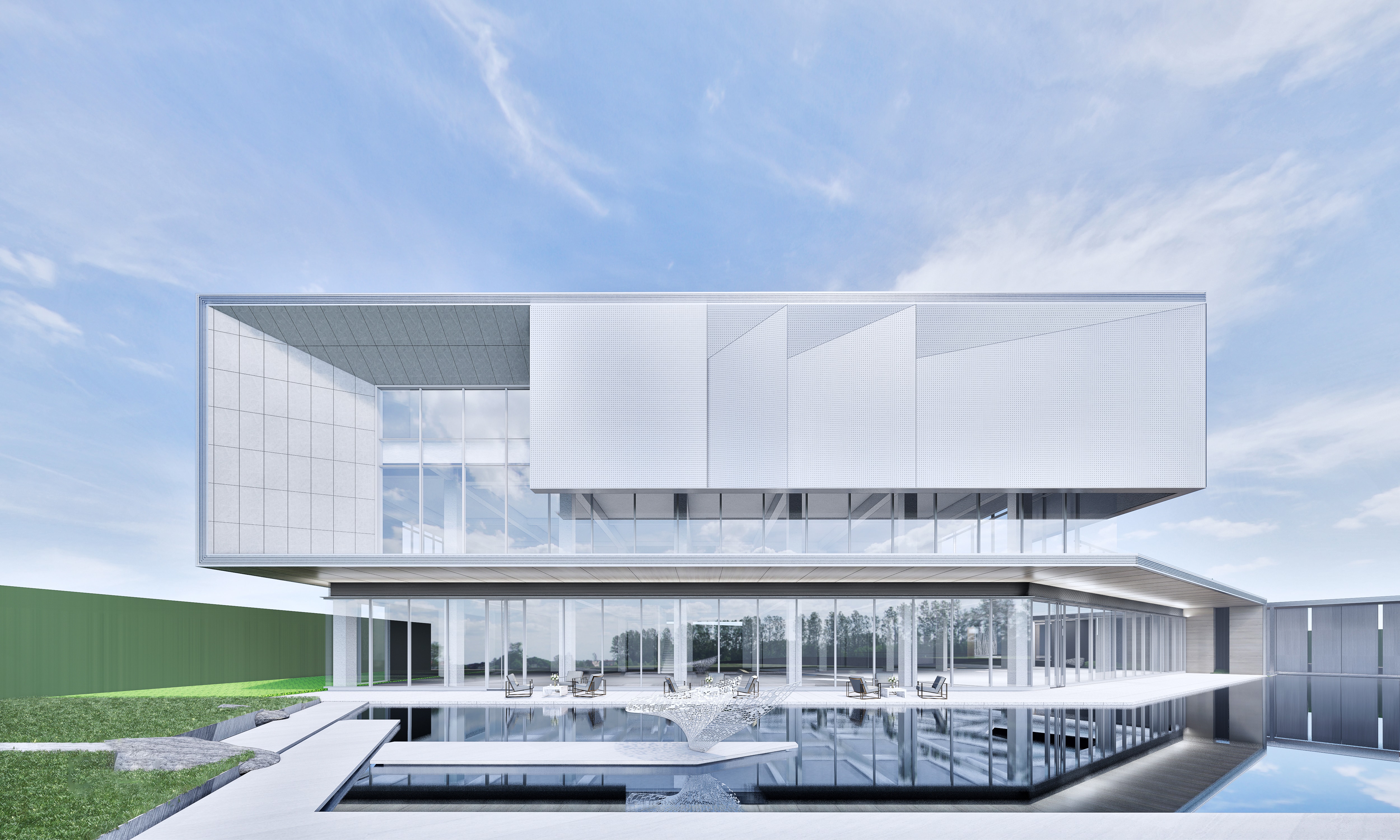 建筑设计-展示中心&住宅-5