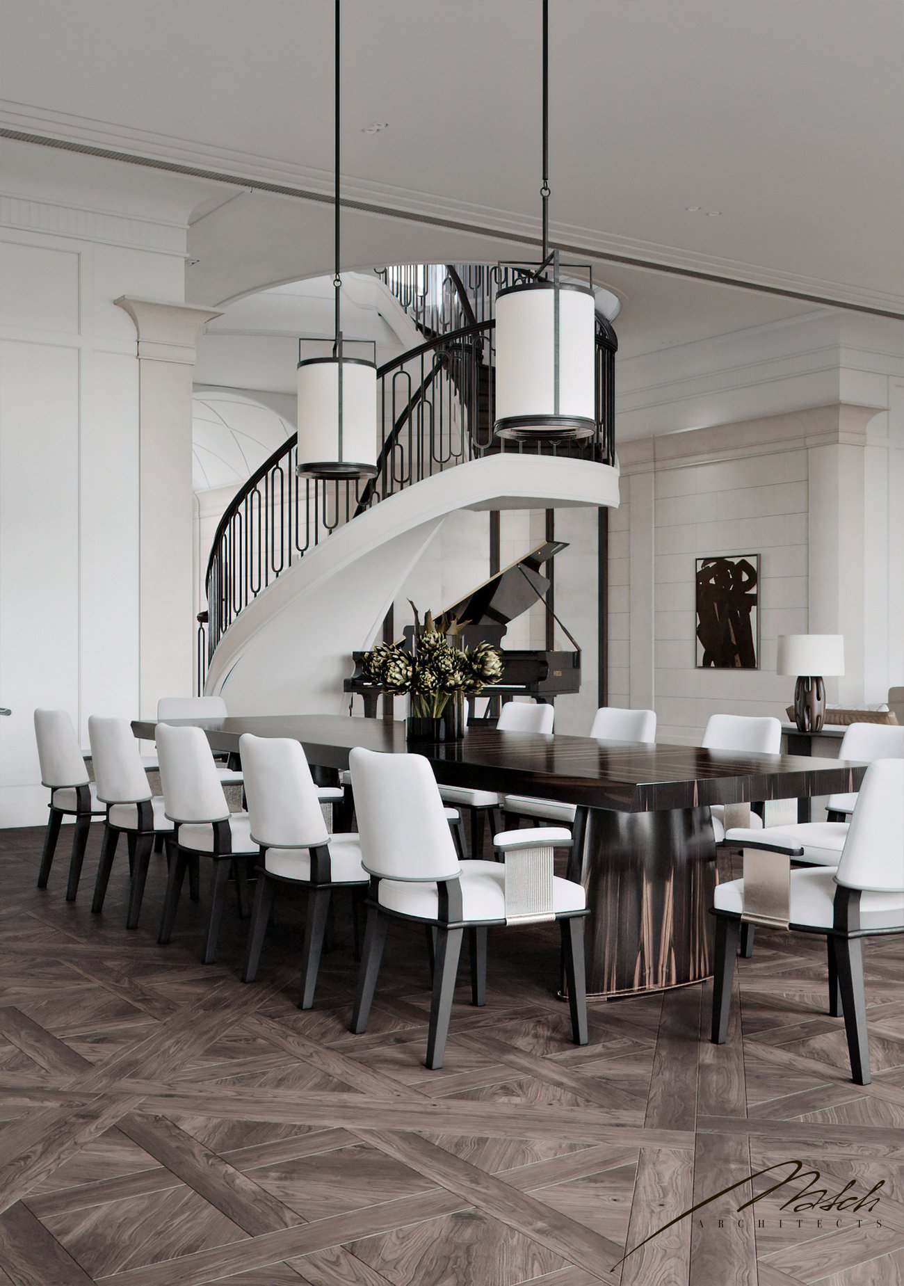 麦迪逊公园小区住宅,尼科利诺小区住宅丨MATCH Architects-13