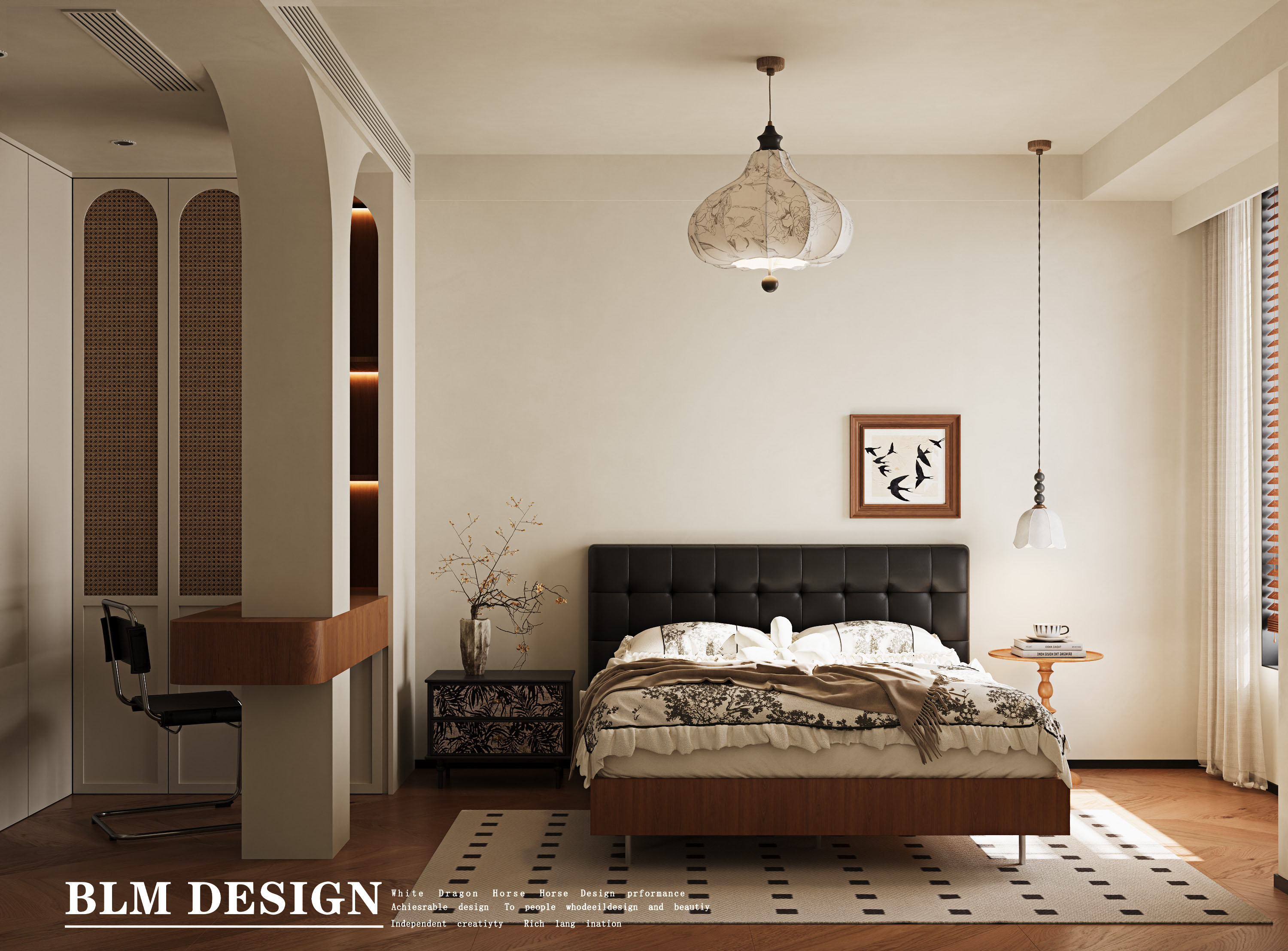 中古现代  白龙马效果图项目-16