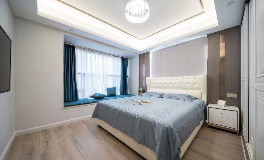 五口之家现代简约全案设计 | 舒适高级,功能丰富-25