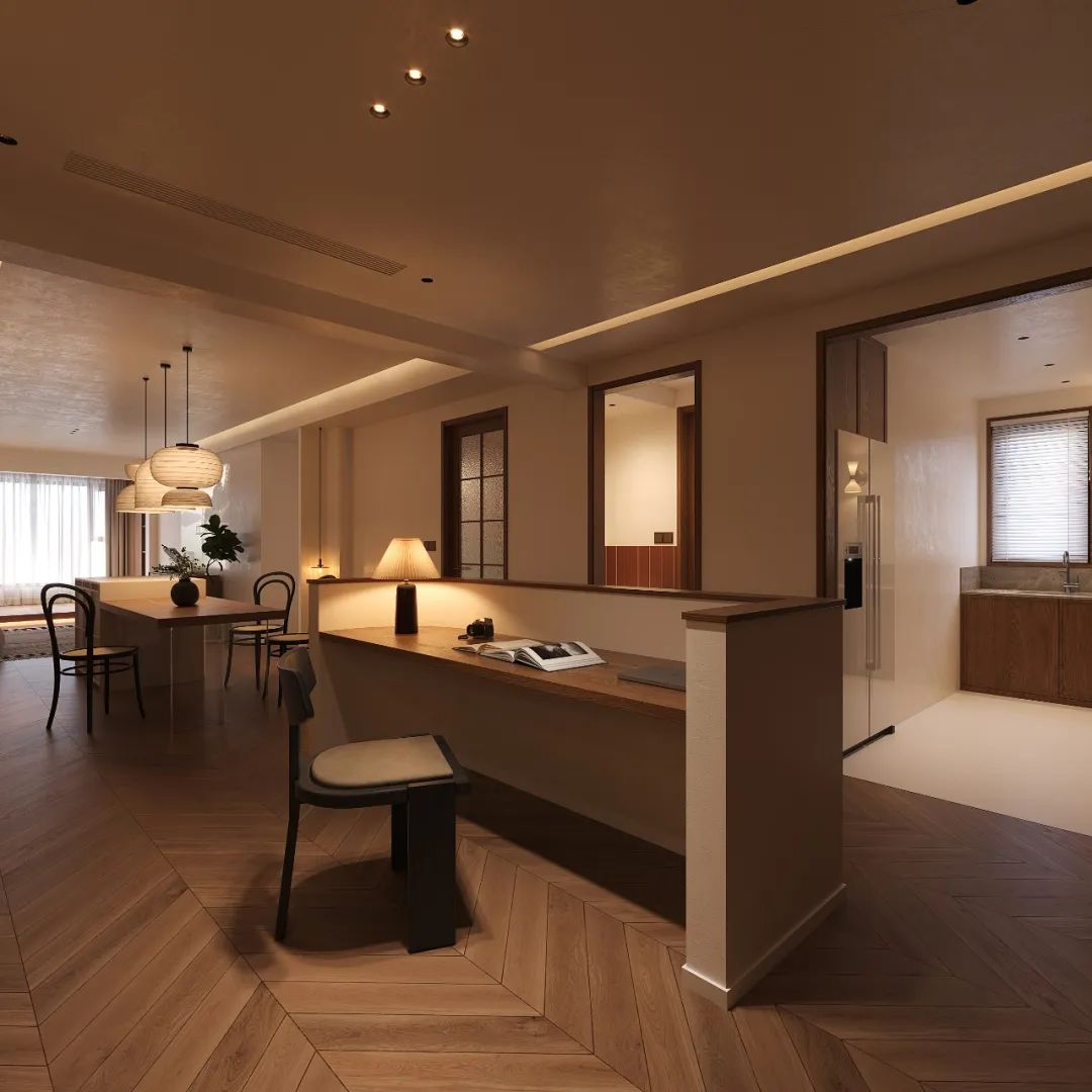 复古原木风!极度舒适惬意的家丨中国深圳丨壹贰壹捌设计事务所-15