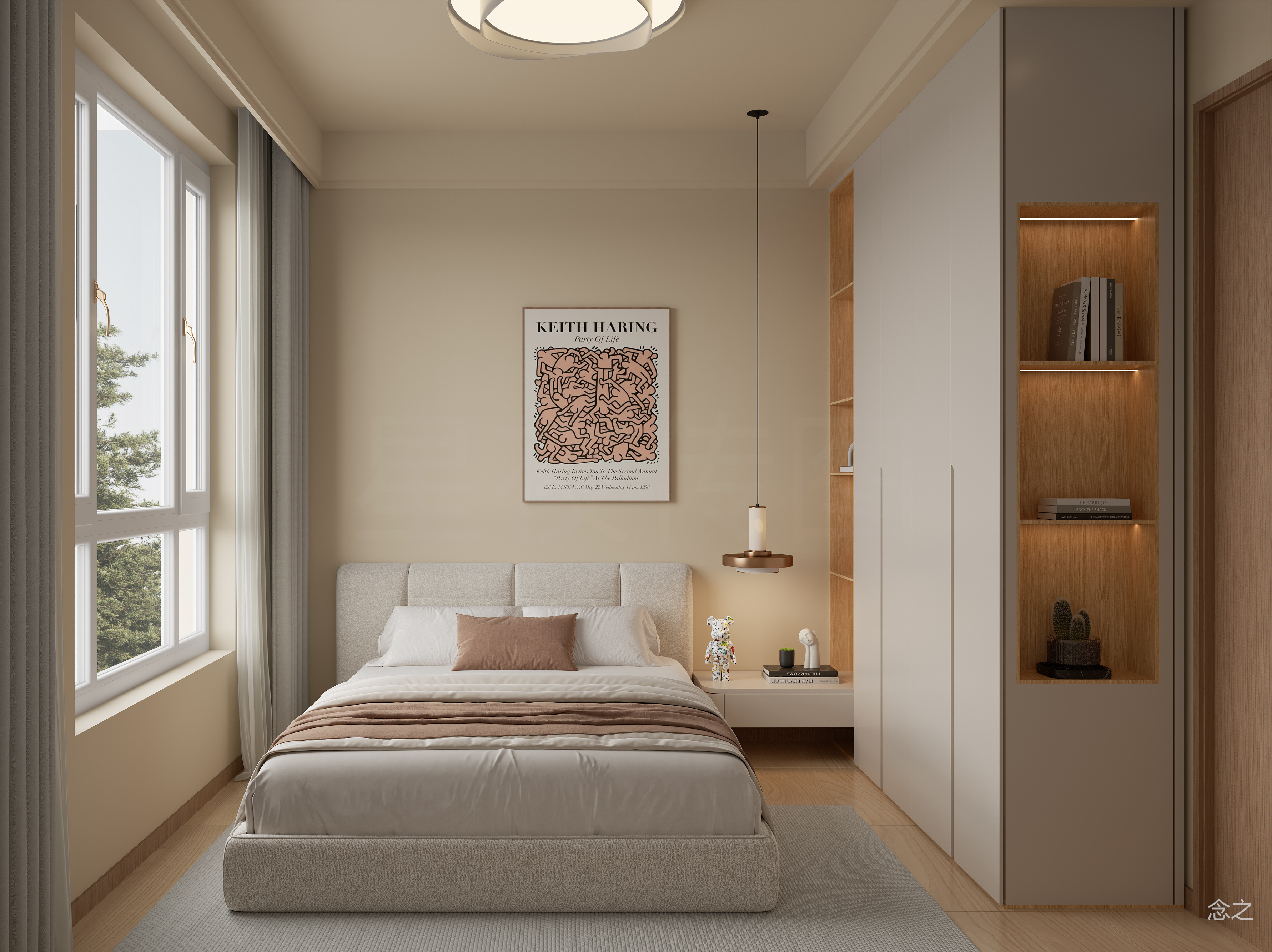 奶油风 被温柔包裹的治愈之家-6