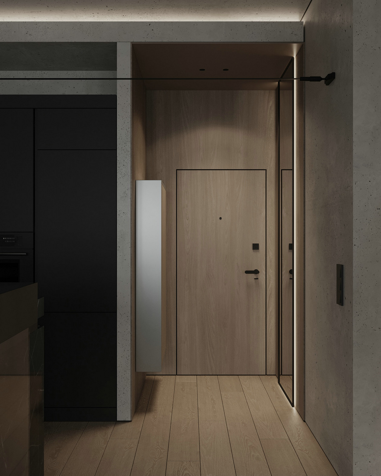 俄罗斯小空间公寓设计 成熟之选，沉稳中带有一丝精致-0