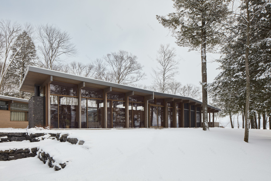 布罗姆湖住宅丨加拿大蒙特利尔丨Atelier Pierre Thibault-35
