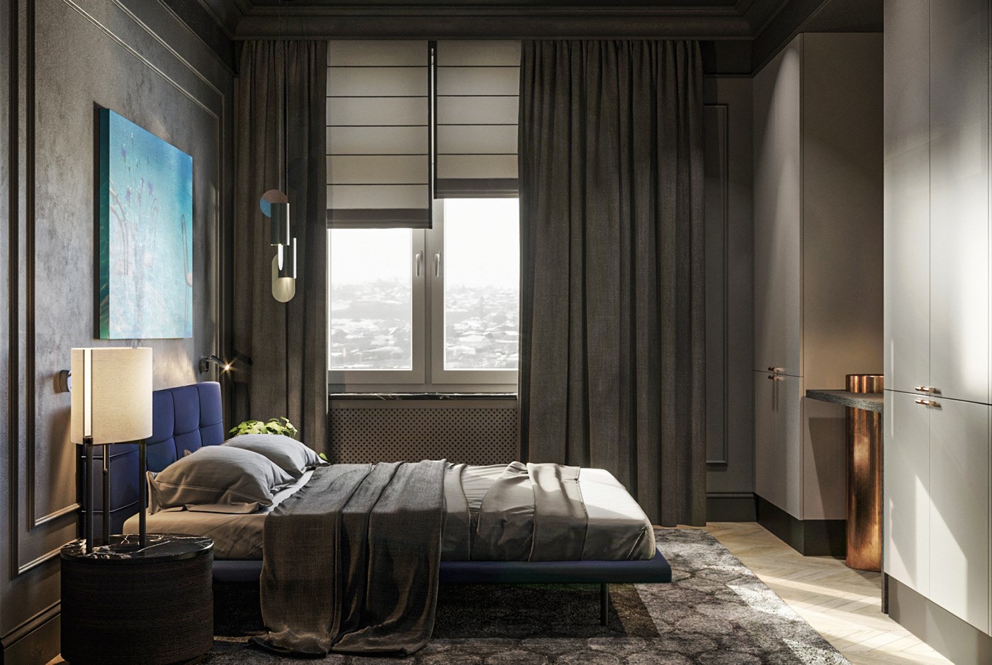 俄罗斯小空间公寓设计-15