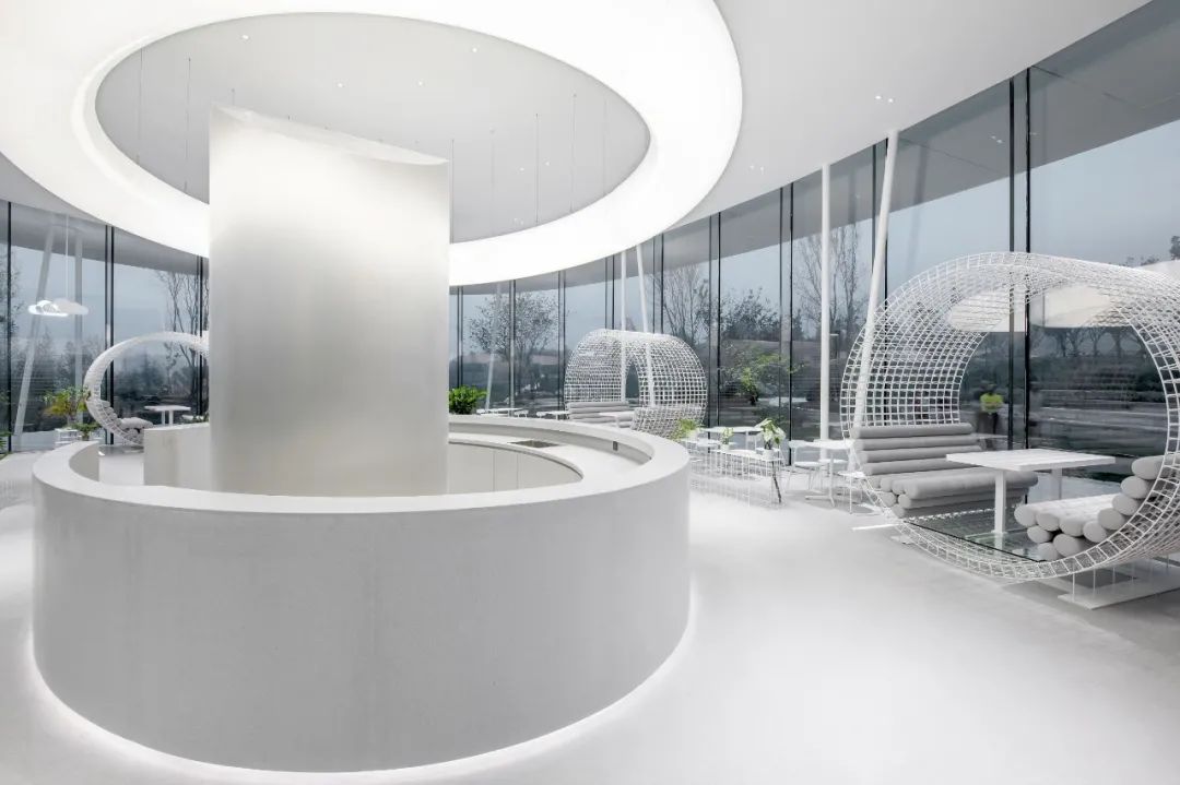 上海崇明海和院售楼处 | 自然生态与现代设计的完美融合-100