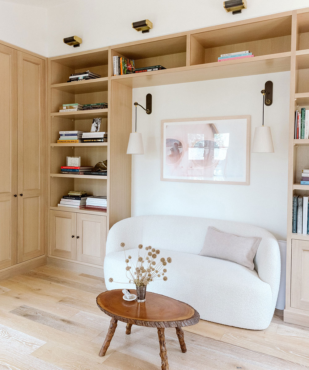 加州设计师之家 | 自然材料打造的宁静空间-25