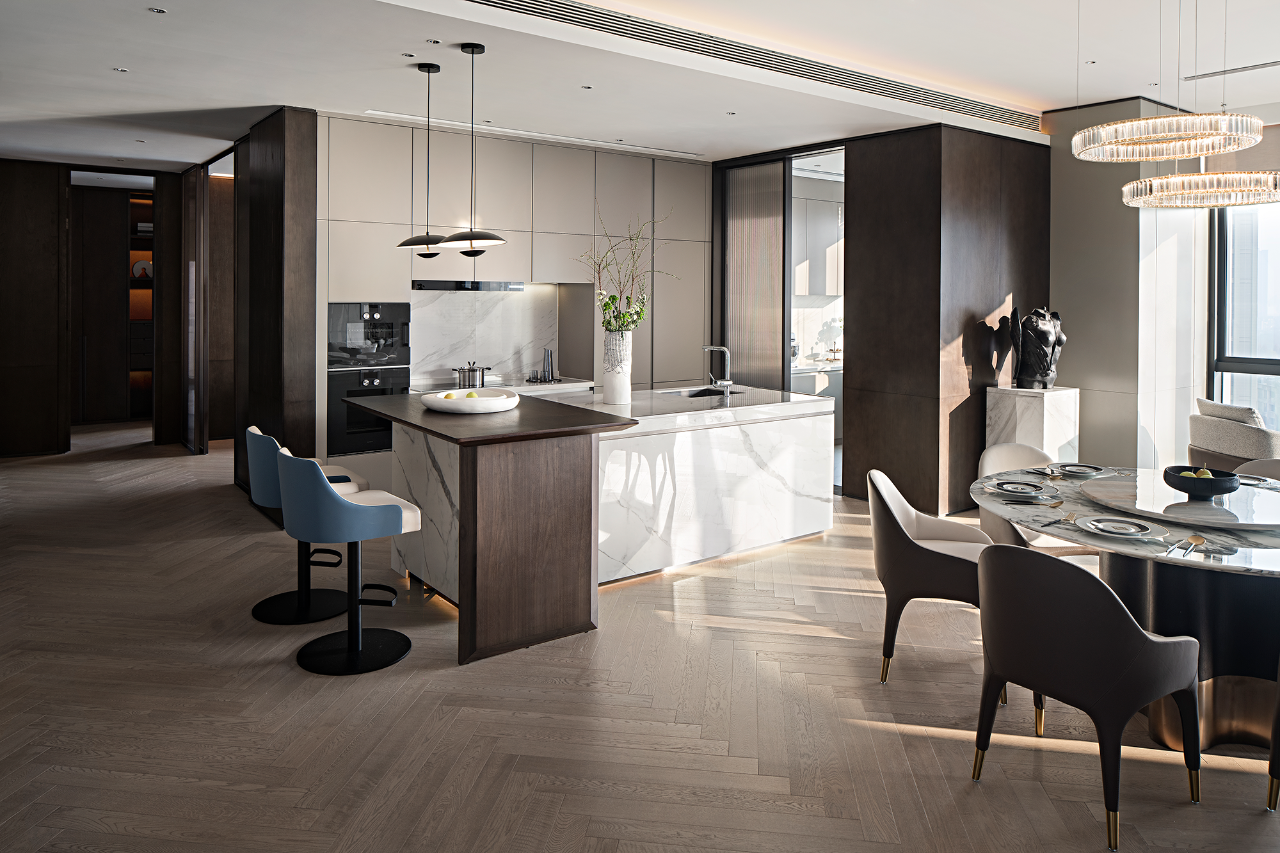 长沙450㎡大平层 | 面朝湖心，春暖花开-39