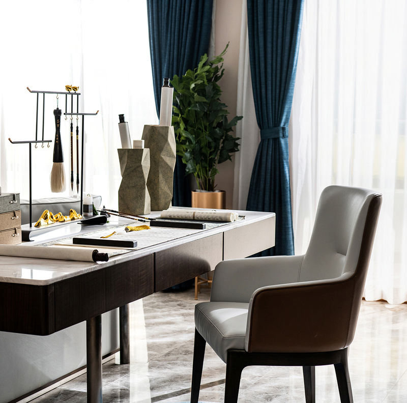 圣远广场三期195㎡精装样板房 | 轻奢风与优雅魅力的完美结合-38