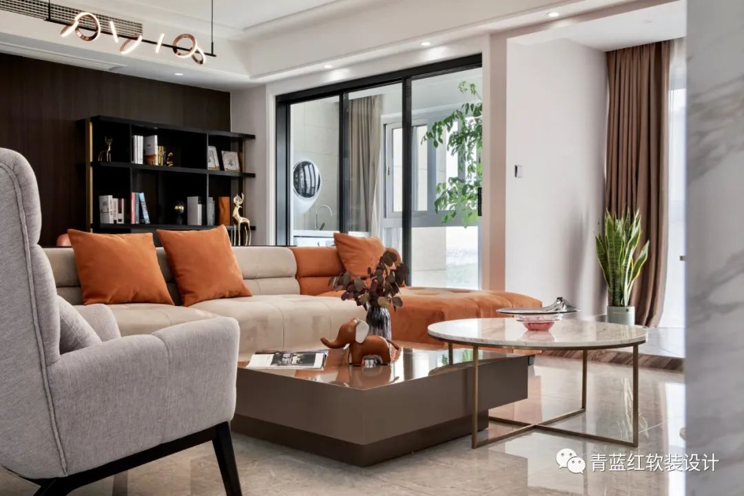 绿地海外滩 139m²私宅设计 | 极致优雅,春光熠熠-12