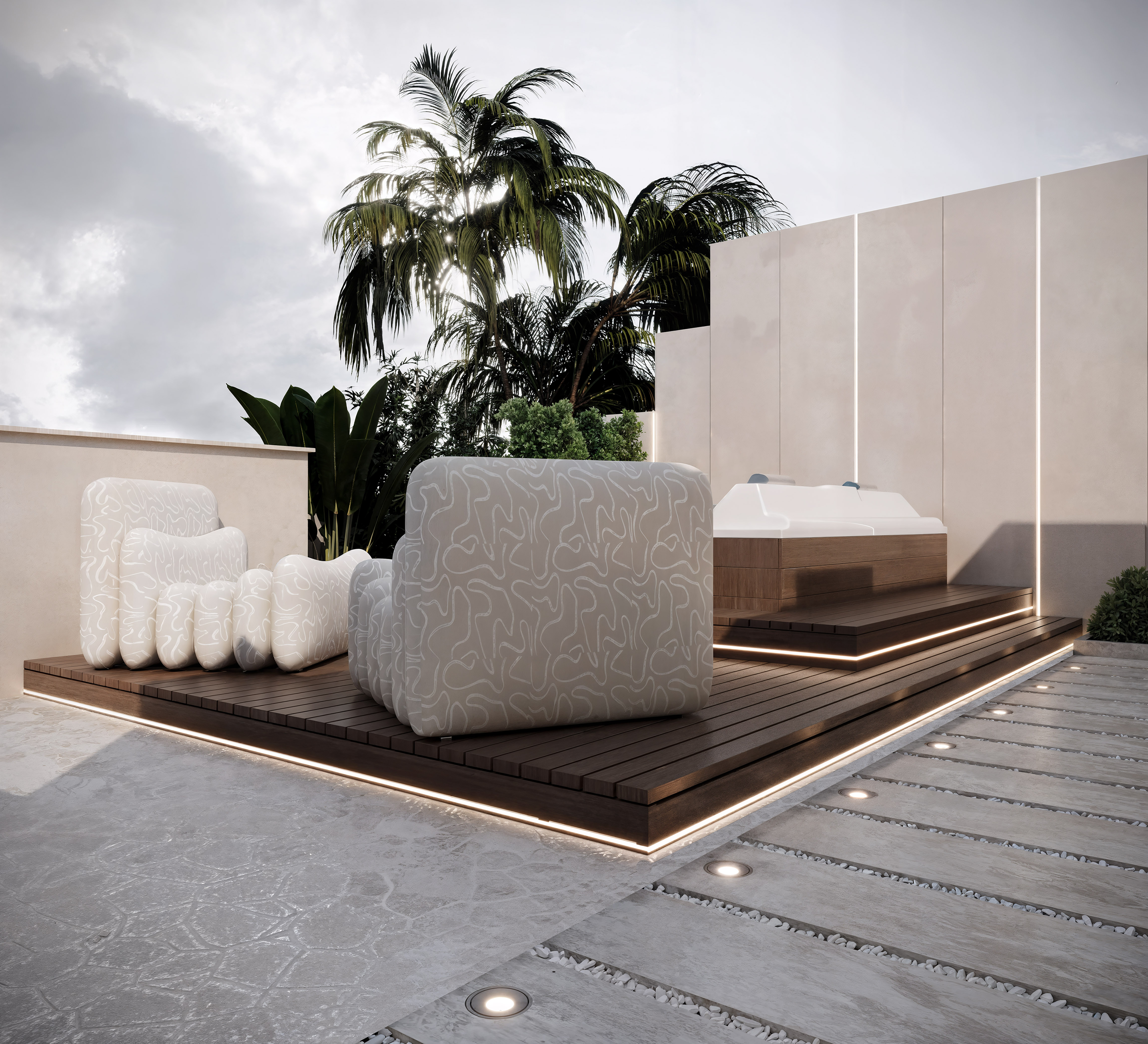 露台丨埃及开罗丨Evento design,Mohamed Abdelbaky-6