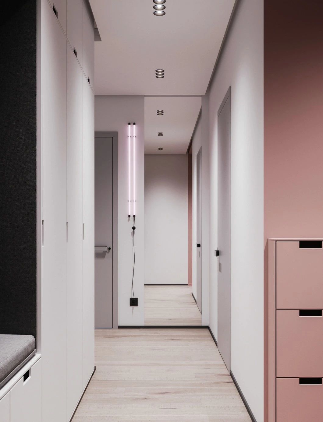 优雅灰粉配，打造梦幻家居空间-43