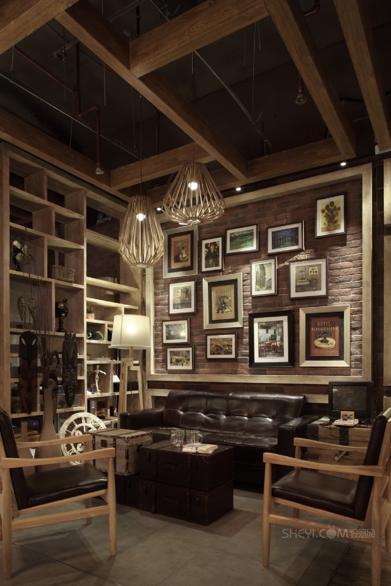 丰盛町树有岚，简约工业风咖啡馆-9