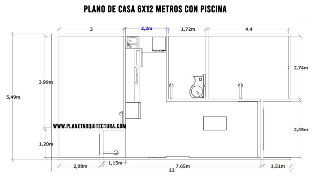 6×12米带泳池房屋设计方案-74