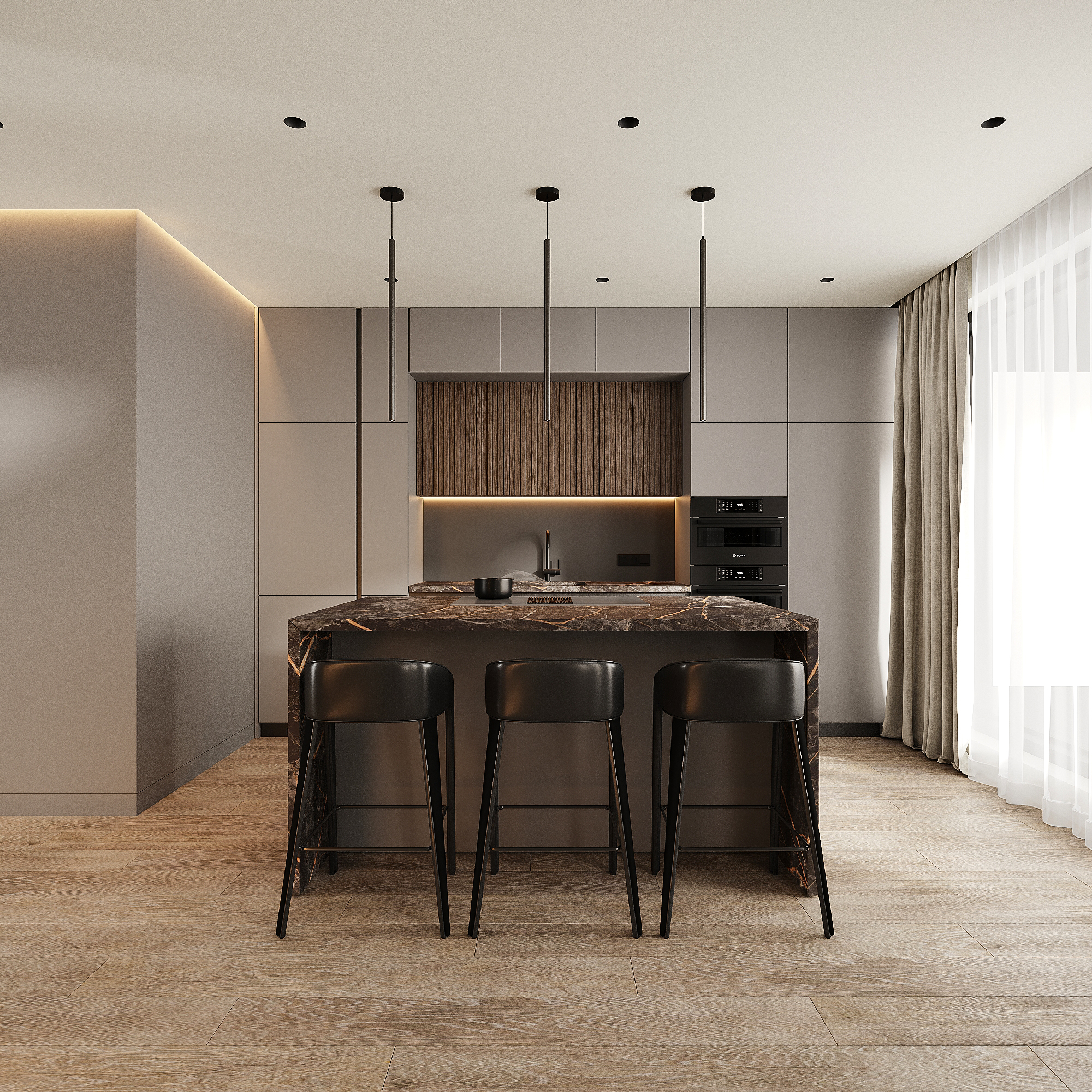 现代两层公寓设计丨德国丨Bodes studio-18