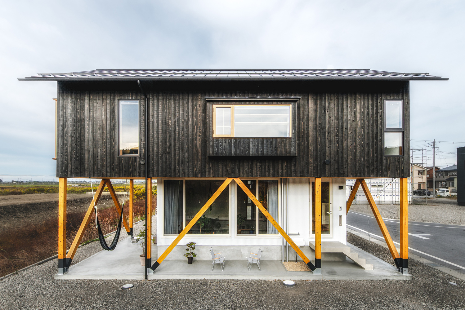 UHouse In Irie · 未来浮动的木质之家丨日本丨Ushijima Architects-7