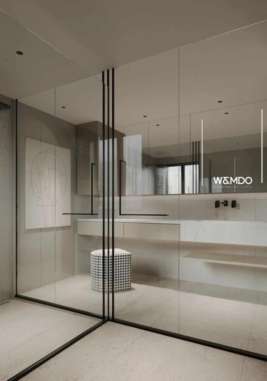 乐山 170 平简约家居 · 温馨治愈空间丨中国乐山丨W&MDO-53