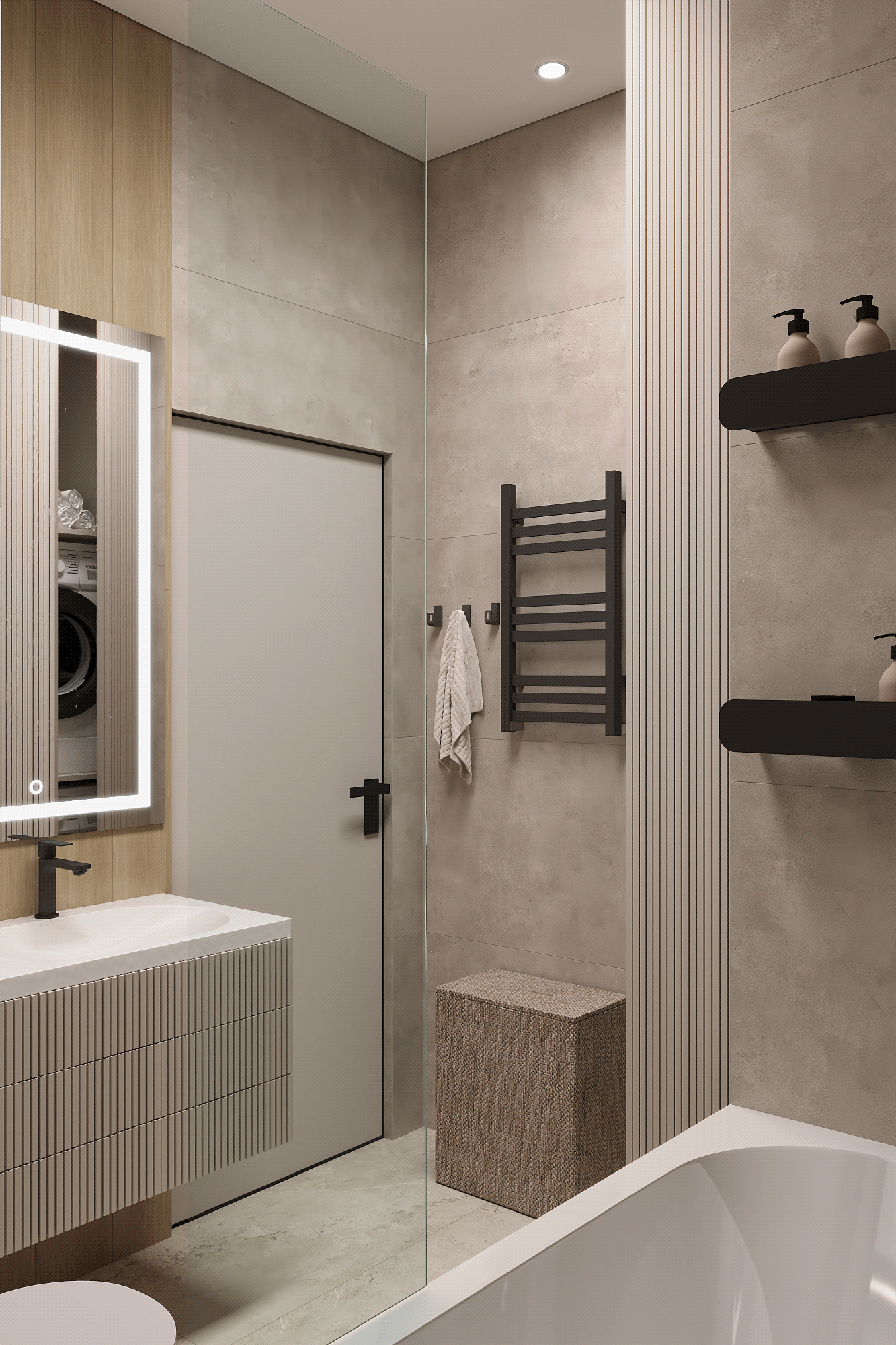 80 平米公寓可视化设计-48