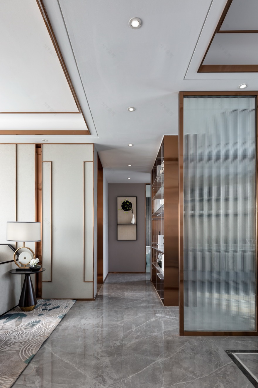 新中式样板房丨徜徉在东方禅意的美学中-36