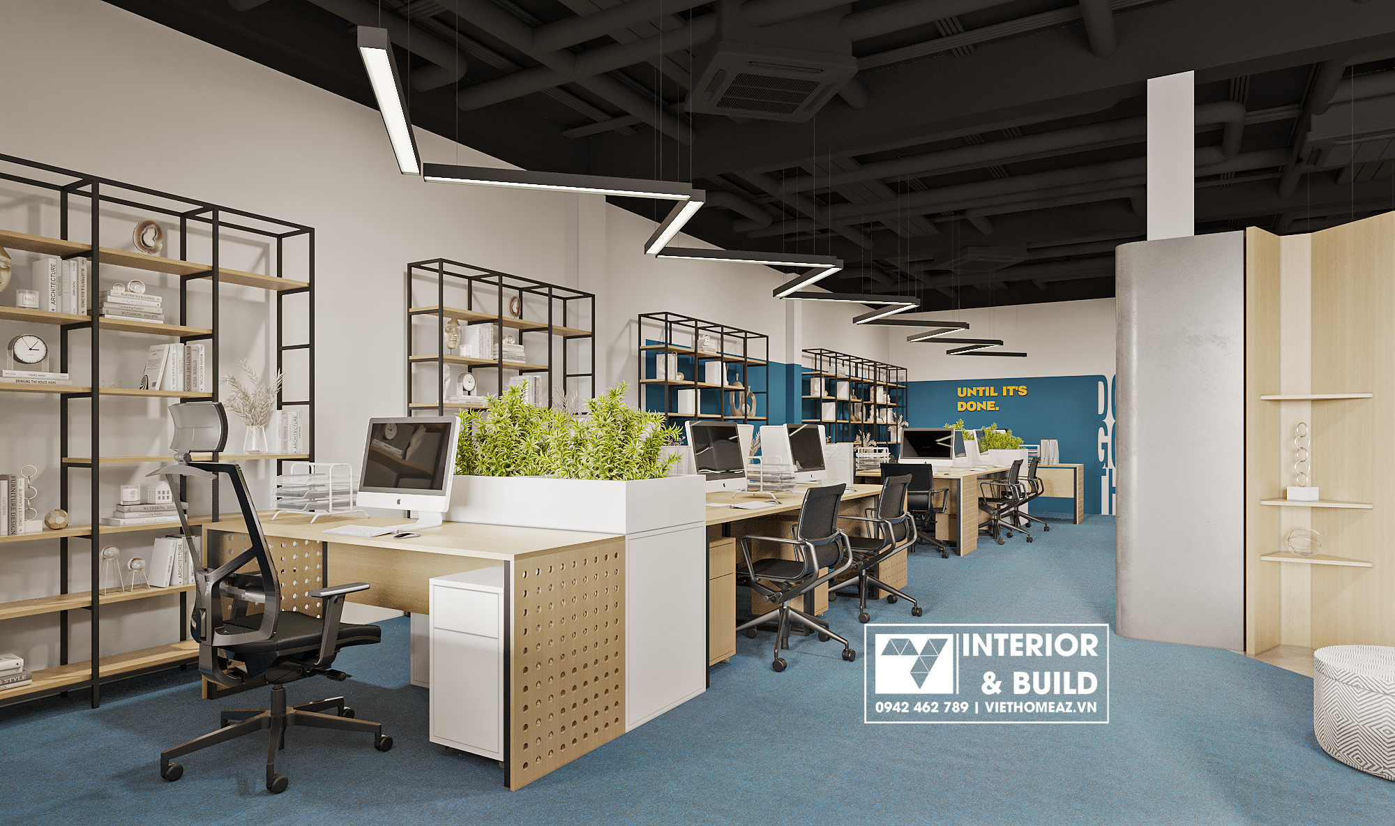 Quận 7 科技公司办公室设计丨越南胡志明市丨VietHome 建筑与室内设计-14