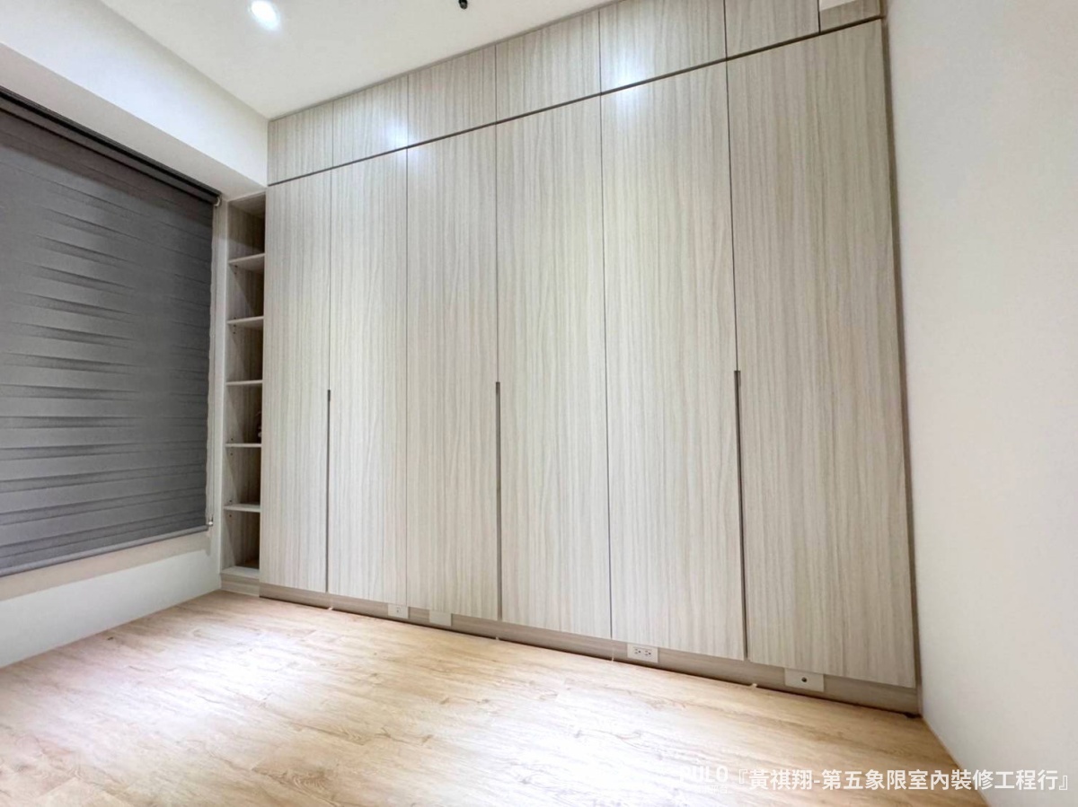 SPC石塑地板高雄21坪中古屋装潢项目丨中国高雄丨第五象限室内装修工程行-25