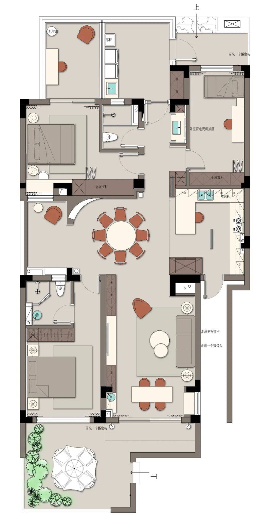 130㎡一楼花园房|大家都暂停一下手上的事，来恭喜一下60后阿姨入住新家！-73