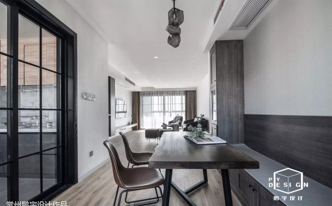 常州 140㎡港式家居,自然与时尚的完美融合-16