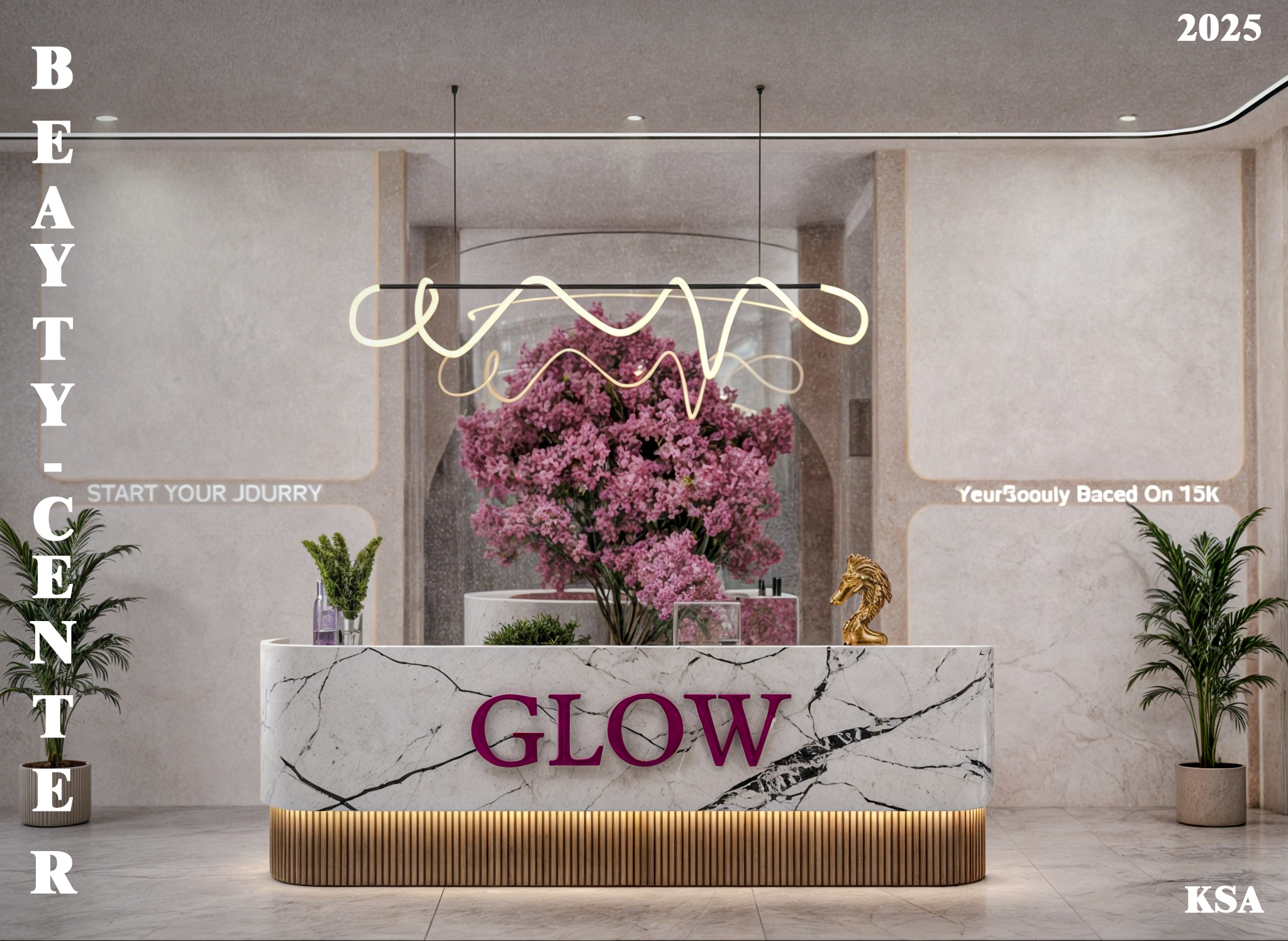 BEAYTY CENTER GLOW HOUSE美容护理中心设计丨沙特阿拉伯利雅得-3