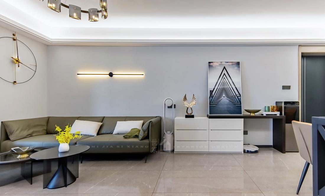 现代轻奢四居室装修设计-24