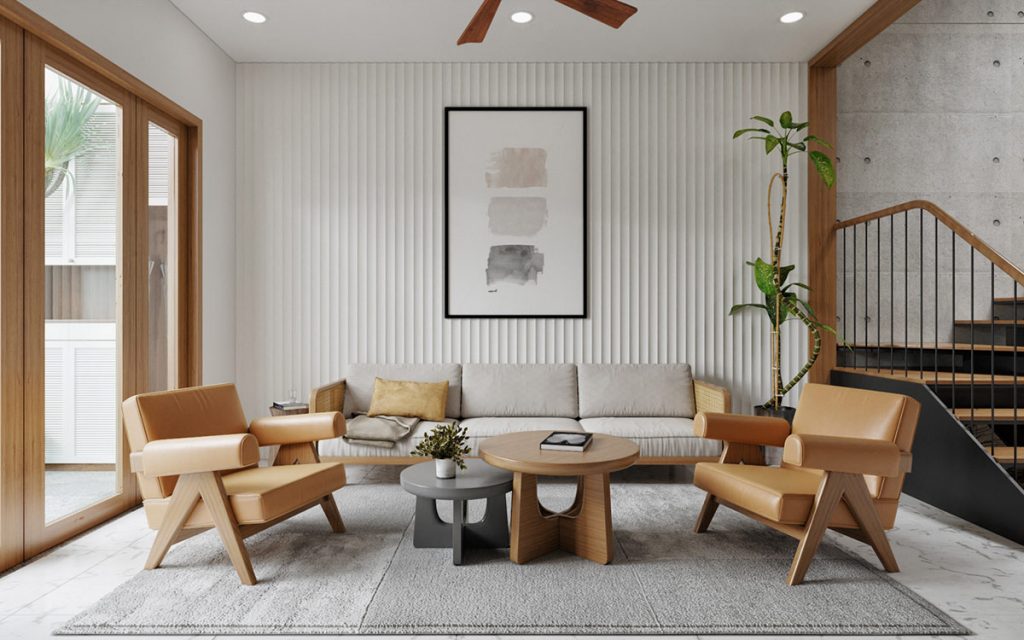 越南特色住宅室内设计项目丨越南设计师团队-17