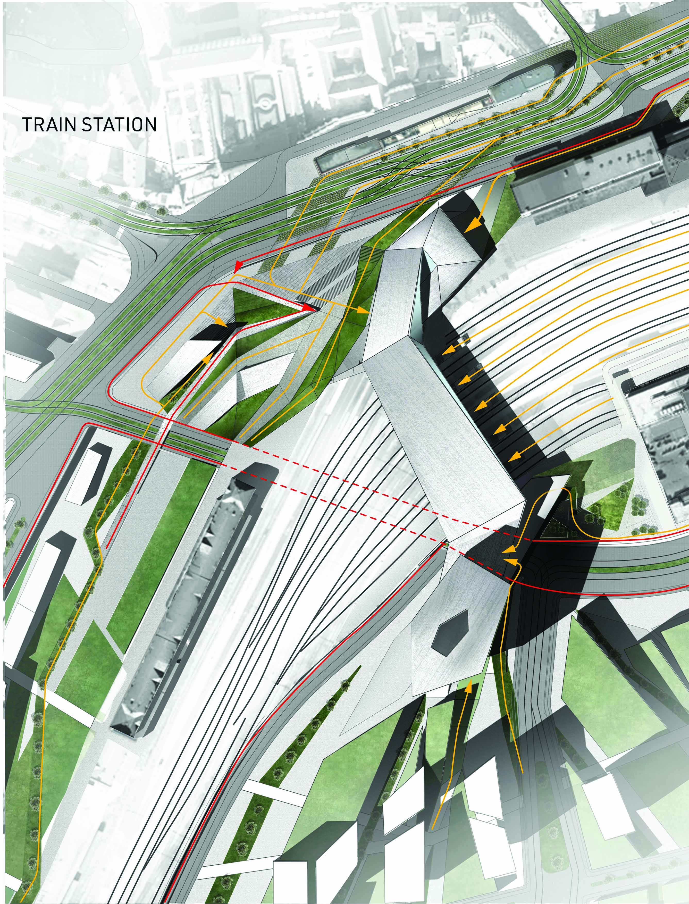融合城市功能的 Brno 建筑规划-22