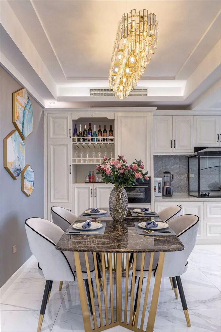 嵌入式餐边柜酒柜设计,实用与情趣两不误-33