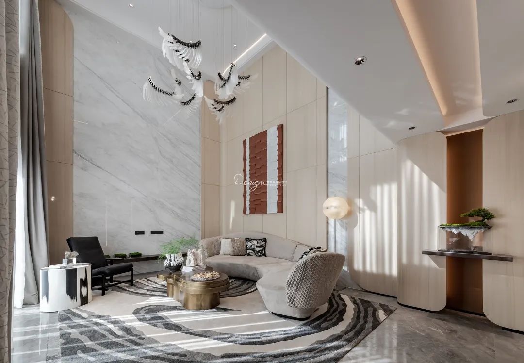 昆明玺珑湾现代轻奢样板房丨中国昆明丨紫苹果国际设计-34