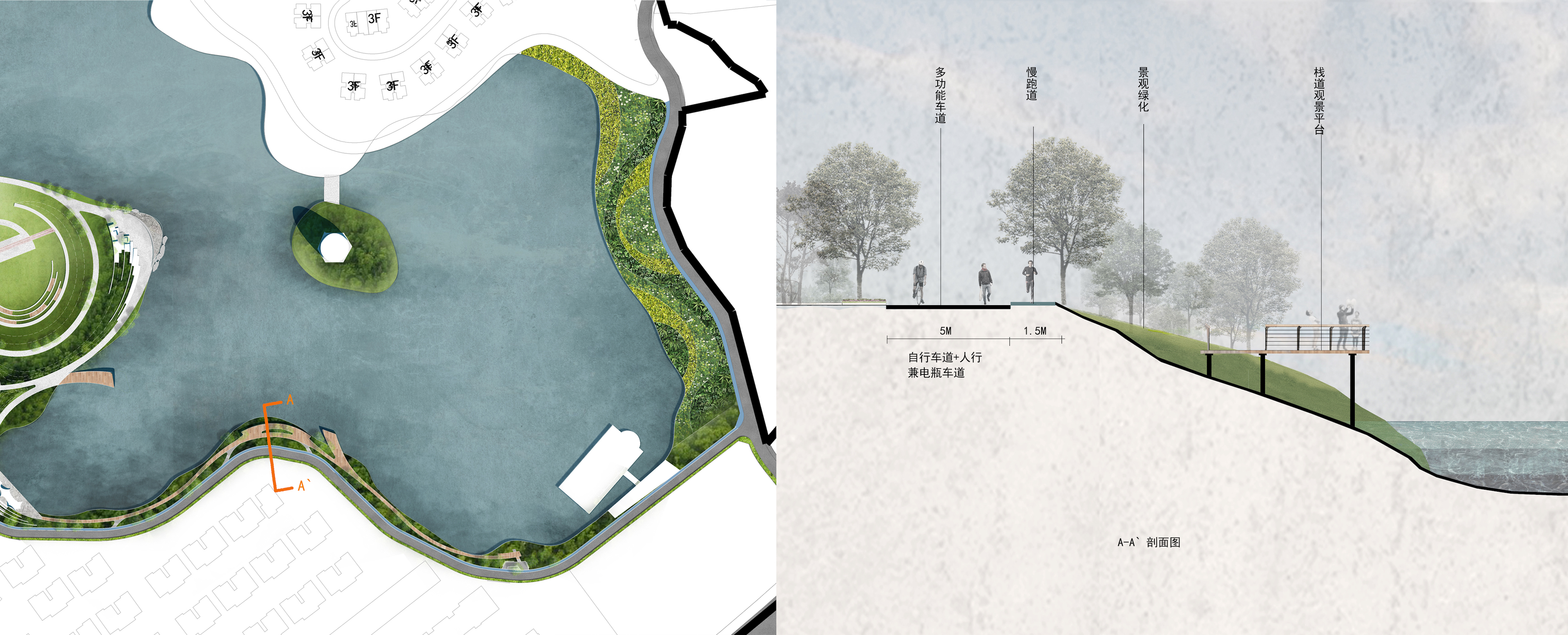 星河明珠湾环湖路景观设计丨中国广东丨希尔景观设计有限公司-17