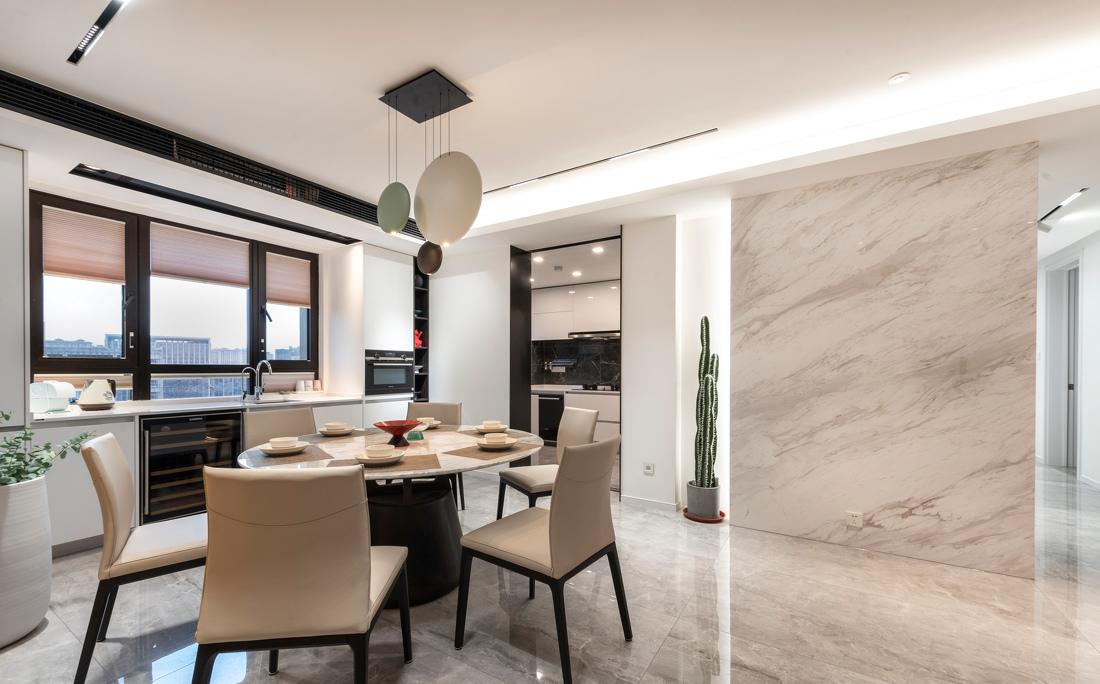 现代简约大平层，亲子共享空间设计-24