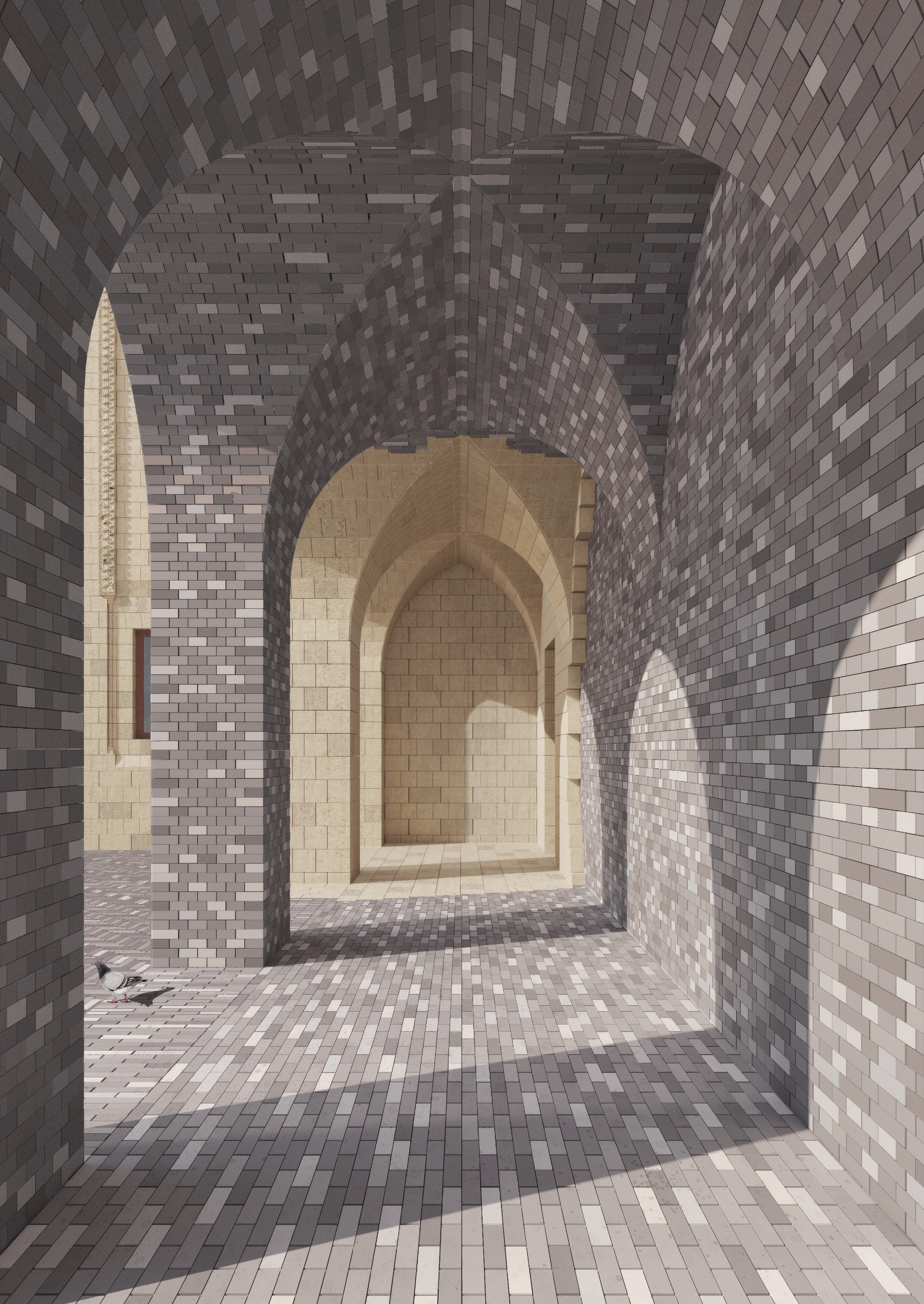 阿勒颇重建  阿勒颇老城区及周边区域实体虚空规划丨土耳其阿勒-21